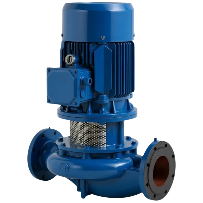 Фото Вертикальный консольно-моноблочный насос In-line на 16 бар CRI Pumps VCC-250/345-4, артикул 677005 1